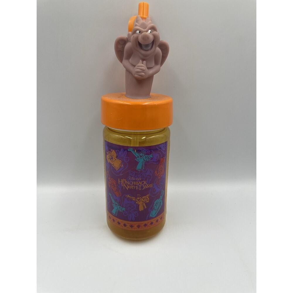 Vintage Disney The Hunchback Of Notre Dame 90's Cup With Straw - NEW!